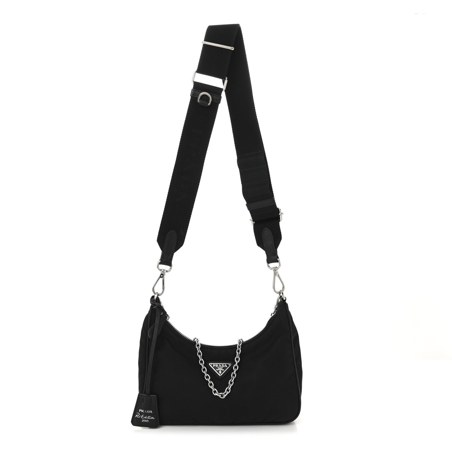Prada Nylon Re-Edition 2005 Shoulder Bag Black 1 of 13