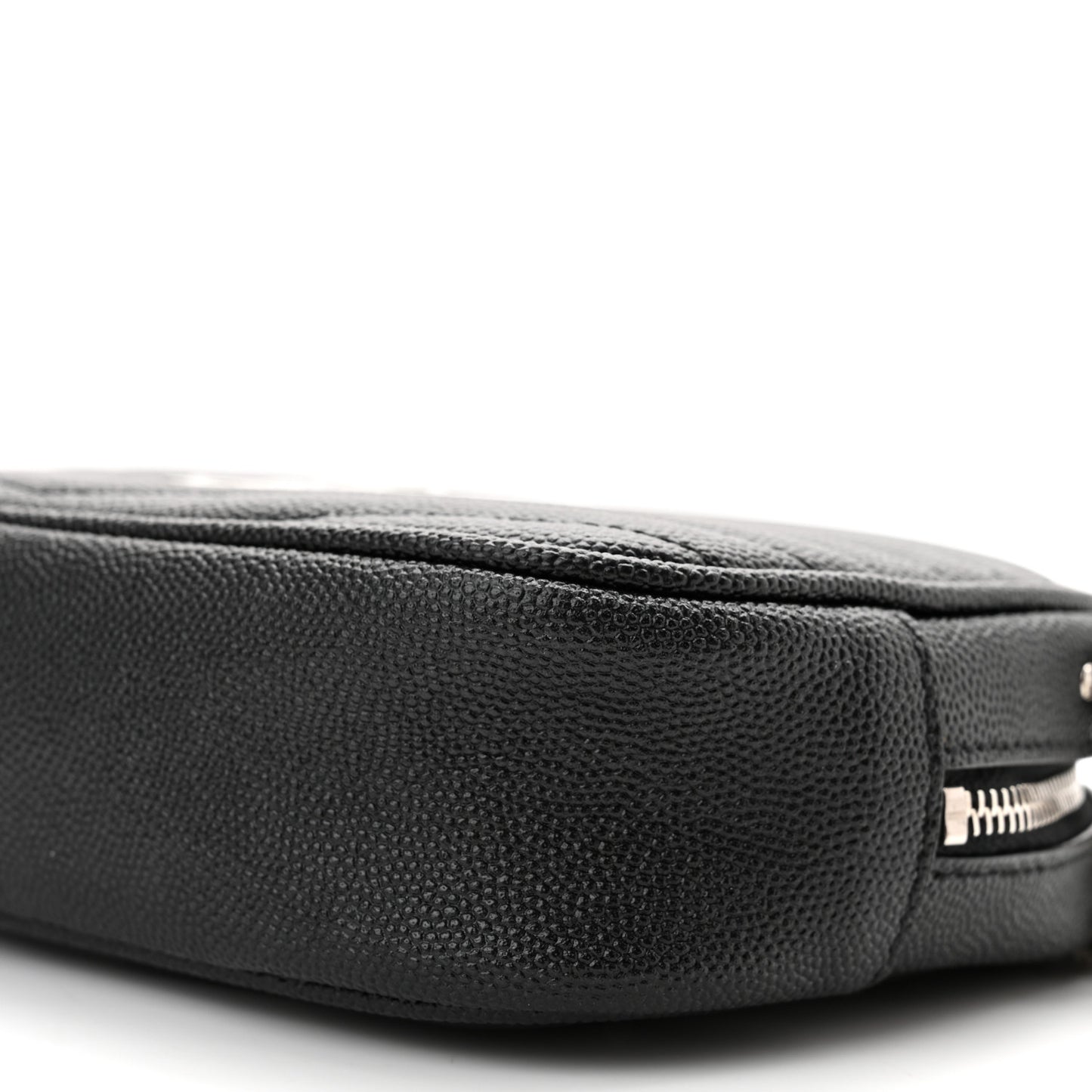 Grain De Poudre Matelasse Monogram Mini Lou Camera Bag Black