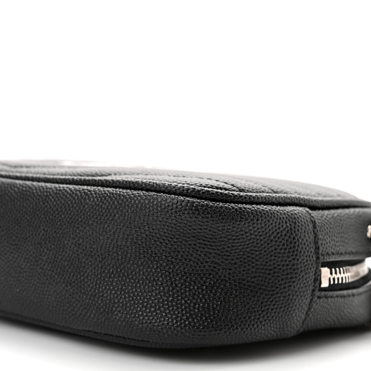 Saint Laurent Grain De Poudre Matelasse Monogram Mini Lou Camera Bag Black 10 of 11