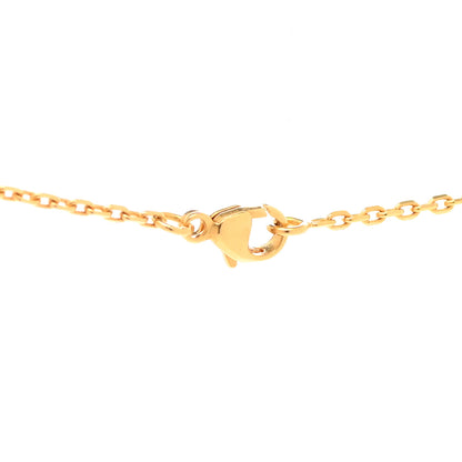 Hermes Lacquered Gold Mini Pop H Pendant Necklace Marron Glace 5 of 6