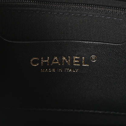 Chanel Patent Quilted Graphic Catch Flap Black 6 of 10