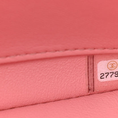Chanel Lambskin Quilted Small Trendy CC Flap Dual Handle Bag Light Pink 6 of 9