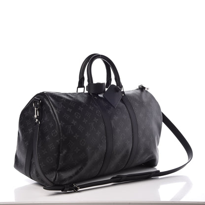 Louis Vuitton Monogram Eclipse Keepall Bandouliere 45 3 of 8