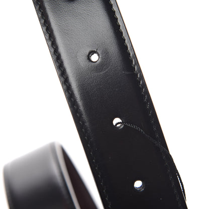 Gucci Calfskin G Logo Belt 85 34 Black 6 of 7