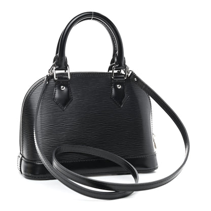 Louis Vuitton Epi Alma BB Black 3 of 10