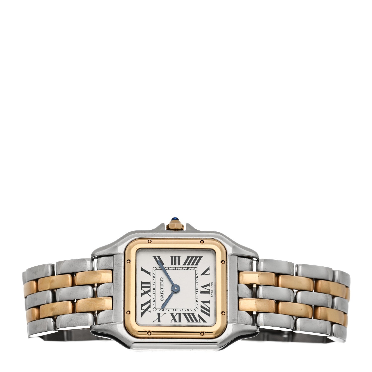 Cartier Stainless Steel 18K Yellow Gold 27mm Panthere Quartz Watch 2 of 5