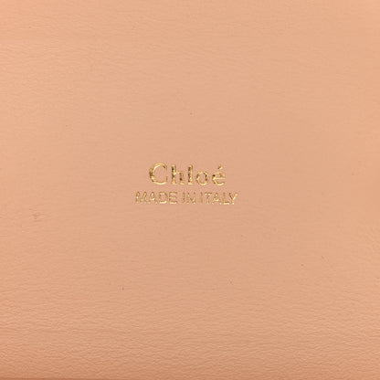 Chloe Calfskin Lizard Embossed Small Aby Lock Delicate Pink 6 of 10