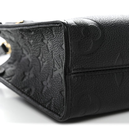 Louis Vuitton Empreinte Monogram Giant Onthego BB Black 8 of 9