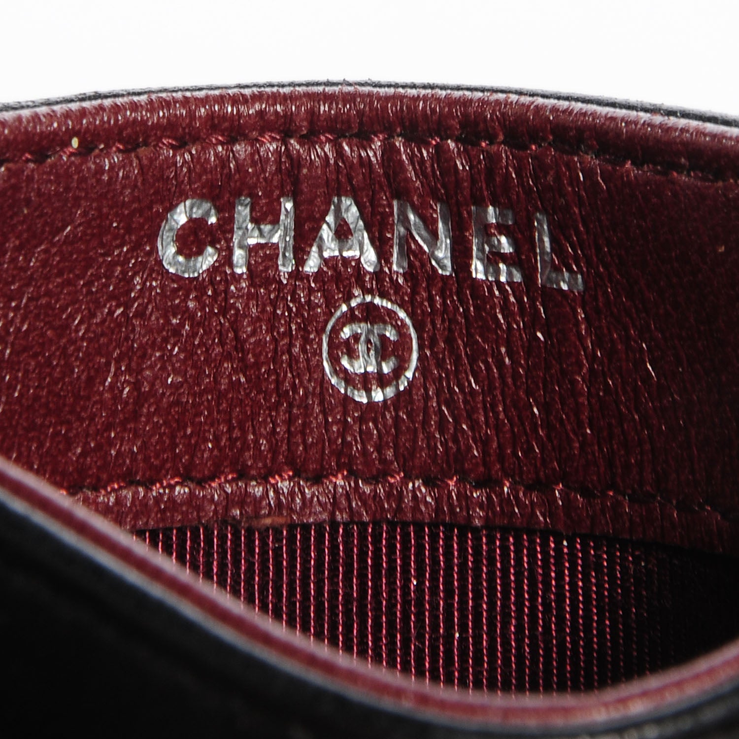 Chanel Lambskin Quilted Card Holder Black 6 of 8