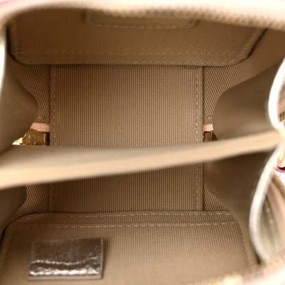 Chanel Gradient Metallic Lambskin Quilted Like A Wallet Clutch With Chain Gold Pink 5 of 13