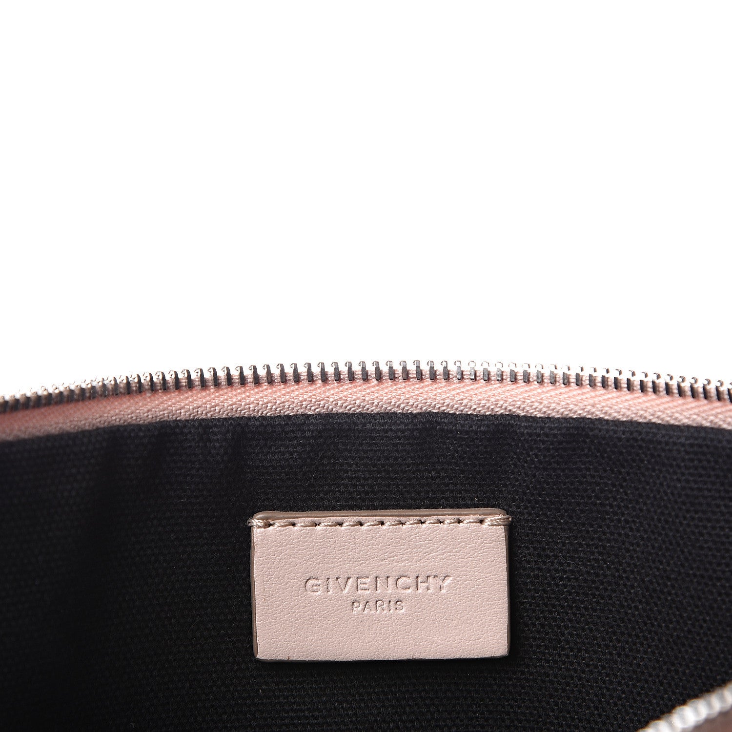 Givenchy Calfskin Logo Zip Pouch Pale Pink 5 of 9