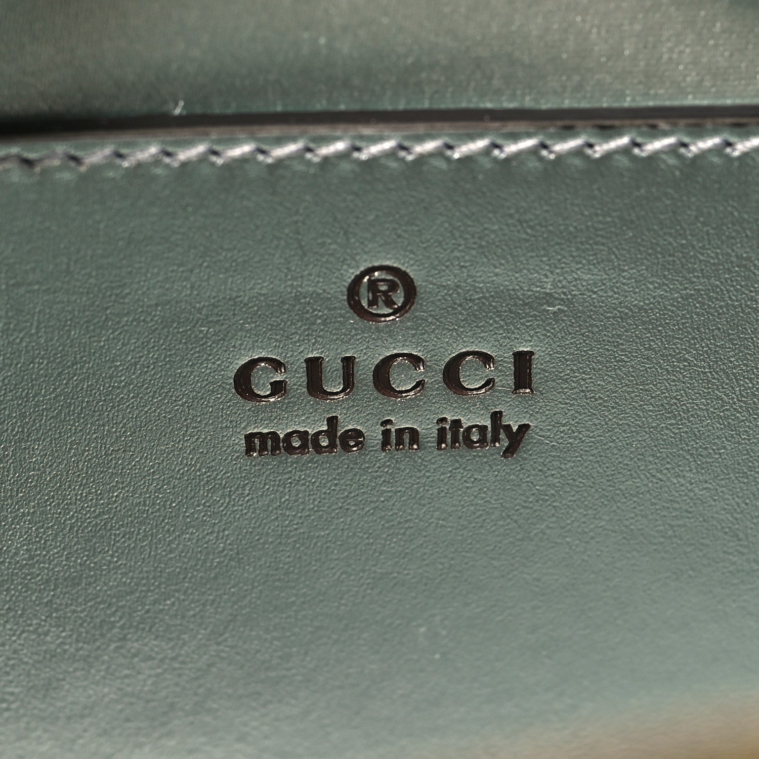 Gucci Iridescent Nappa Chevron Matelasse Small GG Marmont Chain Shoulder Bag Iridescent Salvy Green 6 of 11