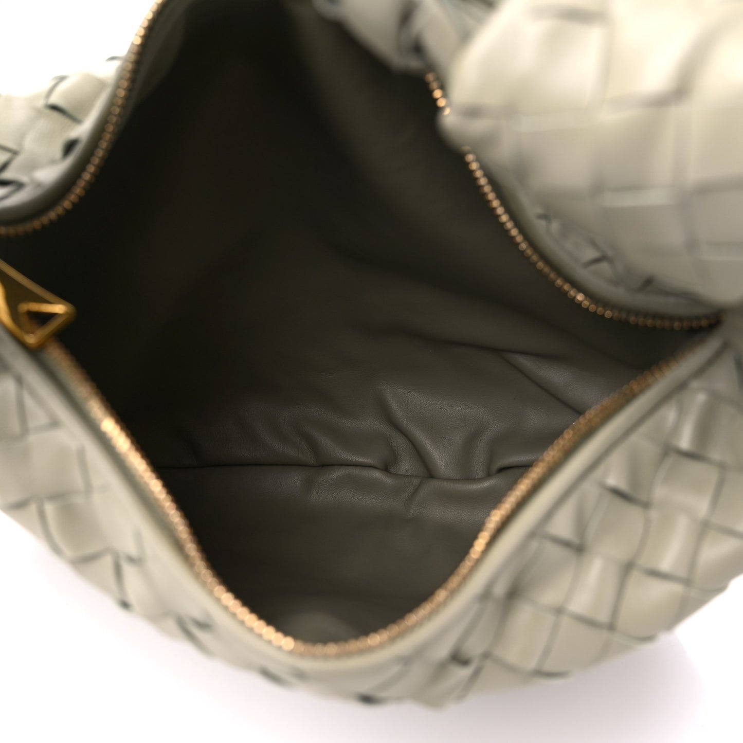 Nappa Intrecciato Teen Jodie Hobo Travertine