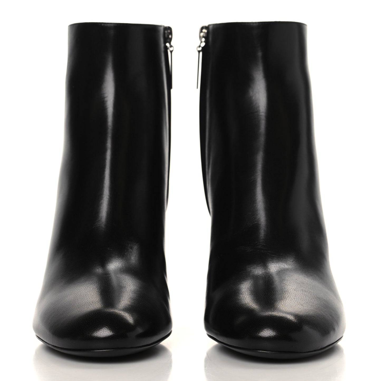 Nappa Vendome Loulou Ankle Zip Boot 39 Black