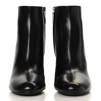 Saint Laurent Nappa Vendome Loulou Ankle Zip Boot 39 Black 2 of 9
