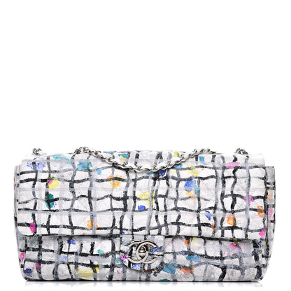 Chanel Calfskin Hand Painted Graffiti Flap Multicolor 1 of 8