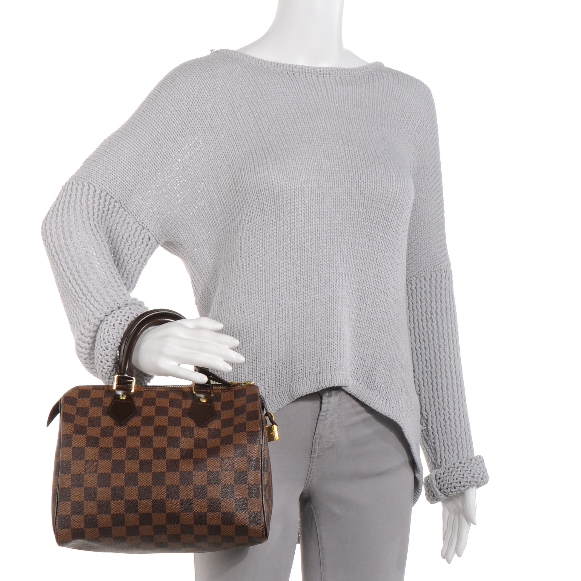 Louis Vuitton Damier Ebene Speedy 25 2 of 7
