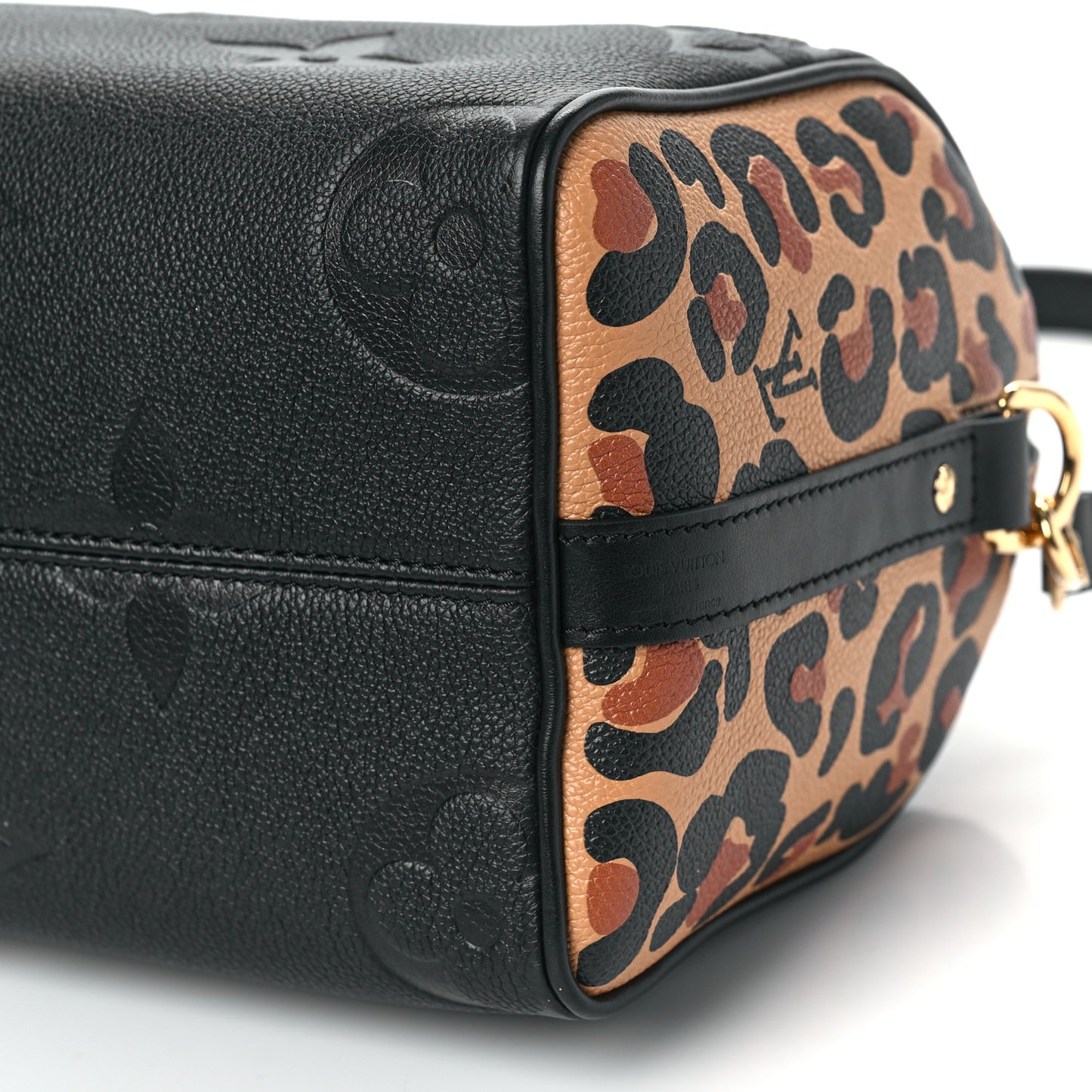 Empreinte Monogram Giant Wild At Heart Speedy Bandouliere 25 Black