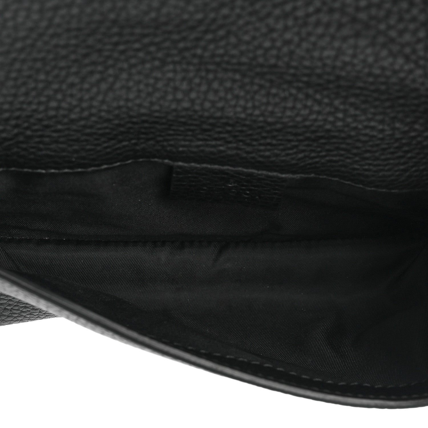 Gucci Pebbled Calfskin Soho Flap Belt Bag Black 5 of 12