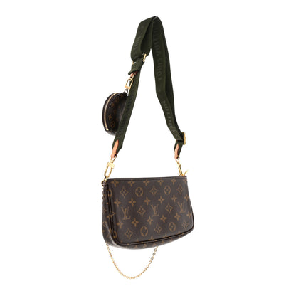 Louis Vuitton Monogram Multi Pochette Accessories Kaki 3 of 13