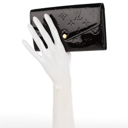 Louis Vuitton Vernis Sarah Wallet NM Amarante 2 of 7