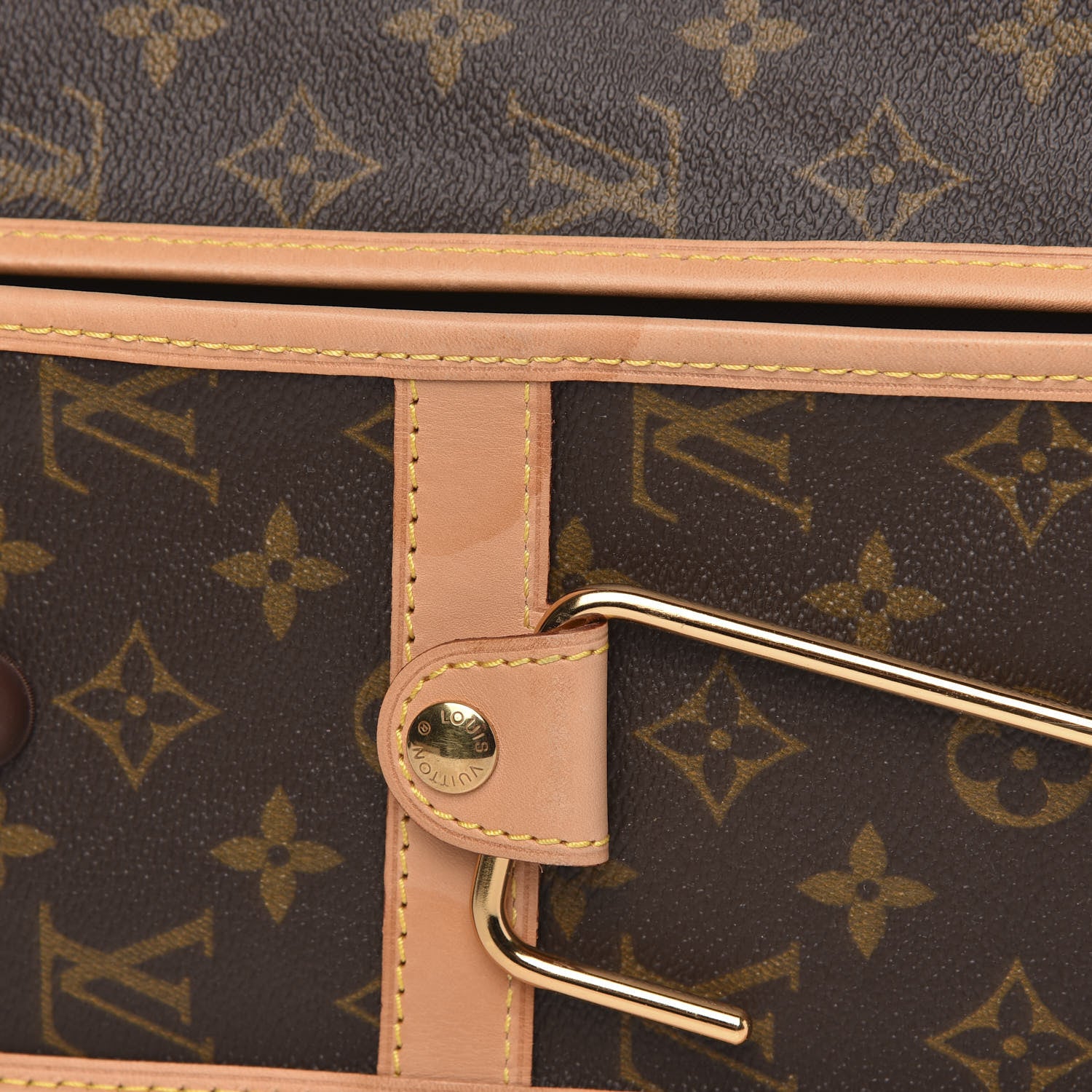 Louis Vuitton Monogram Garment Bag 5 Hangers 6 of 10