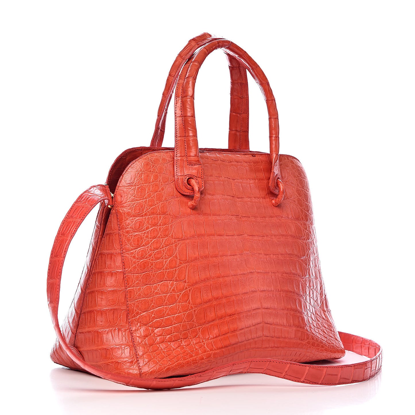 Crocodile Tote Coral