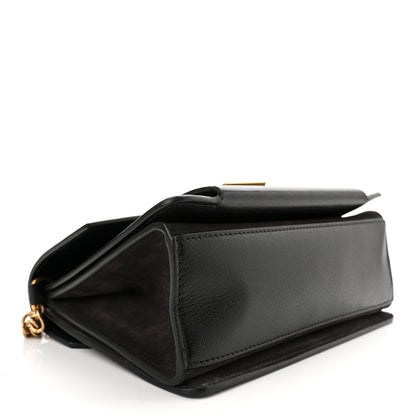 Givenchy Goatskin Suede Small GV3 Shoulder Bag Black 4 of 9
