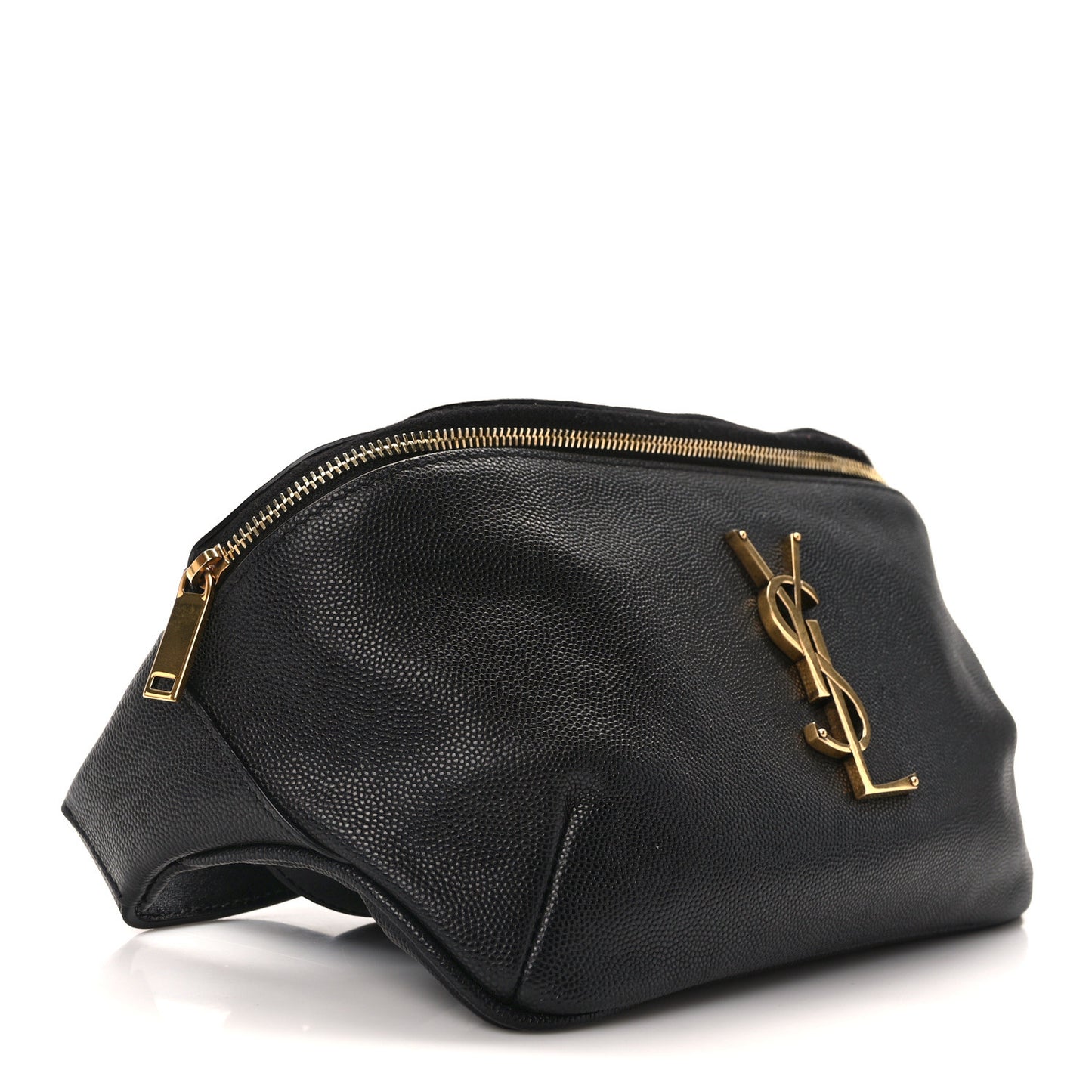 Grain De Poudre Monogram Belt Bag Black