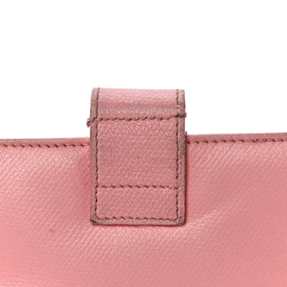 Chanel Grained Calfskin CC Button Pocket Agenda Cover Pink 17 of 28