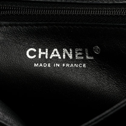 Chanel Caviar Quilted Accordion Mademoiselle Flap Black 6 of 10
