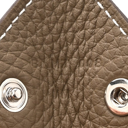 Hermes Taurillon Clemence Mises et Relances Change Tray Etoupe 5 of 6