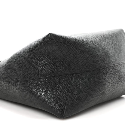 Mansur Gavriel Pebbled Calfskin Everyday Cabas Black 8 of 9