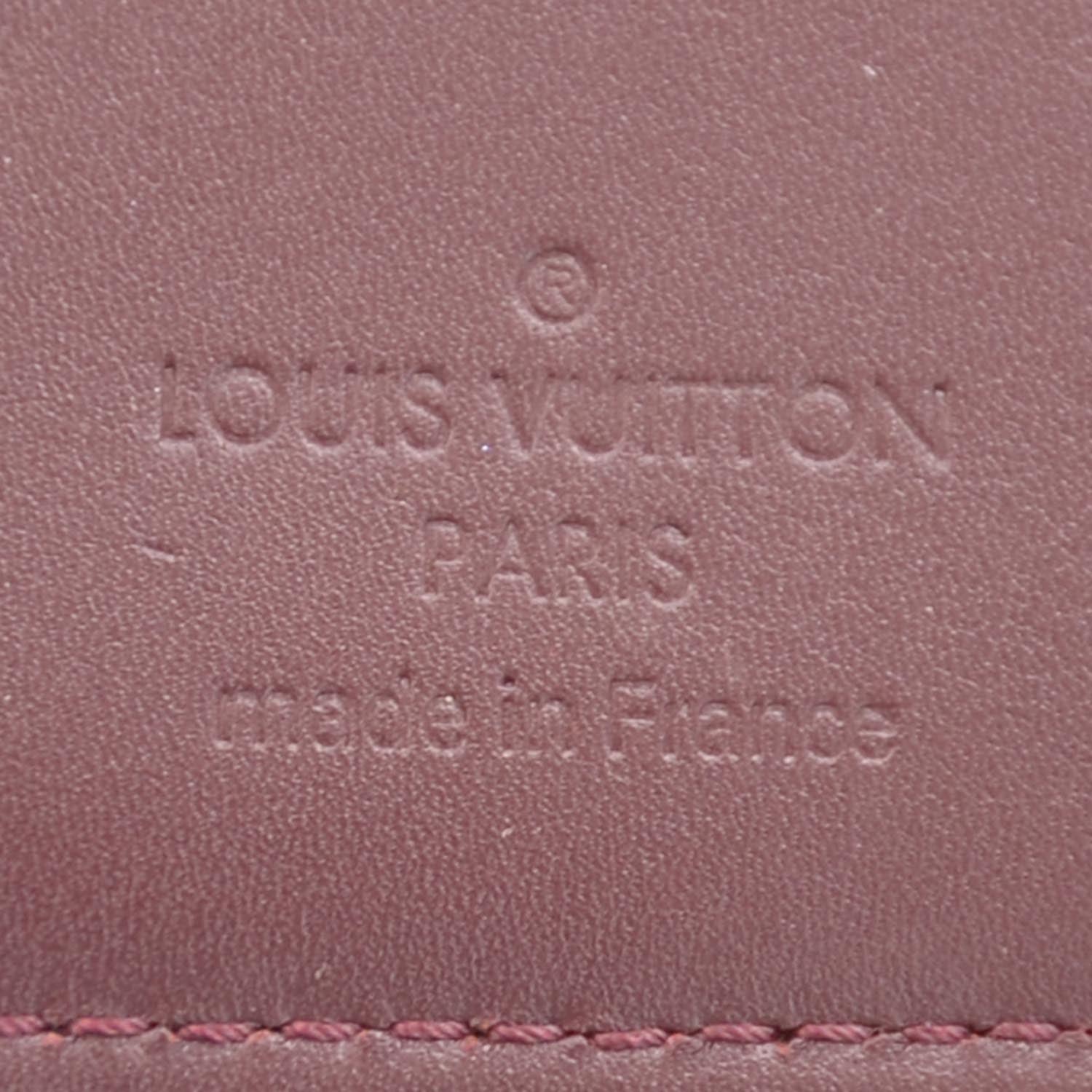 Louis Vuitton Vernis French Purse Wallet Rouge Fauviste 6 of 7