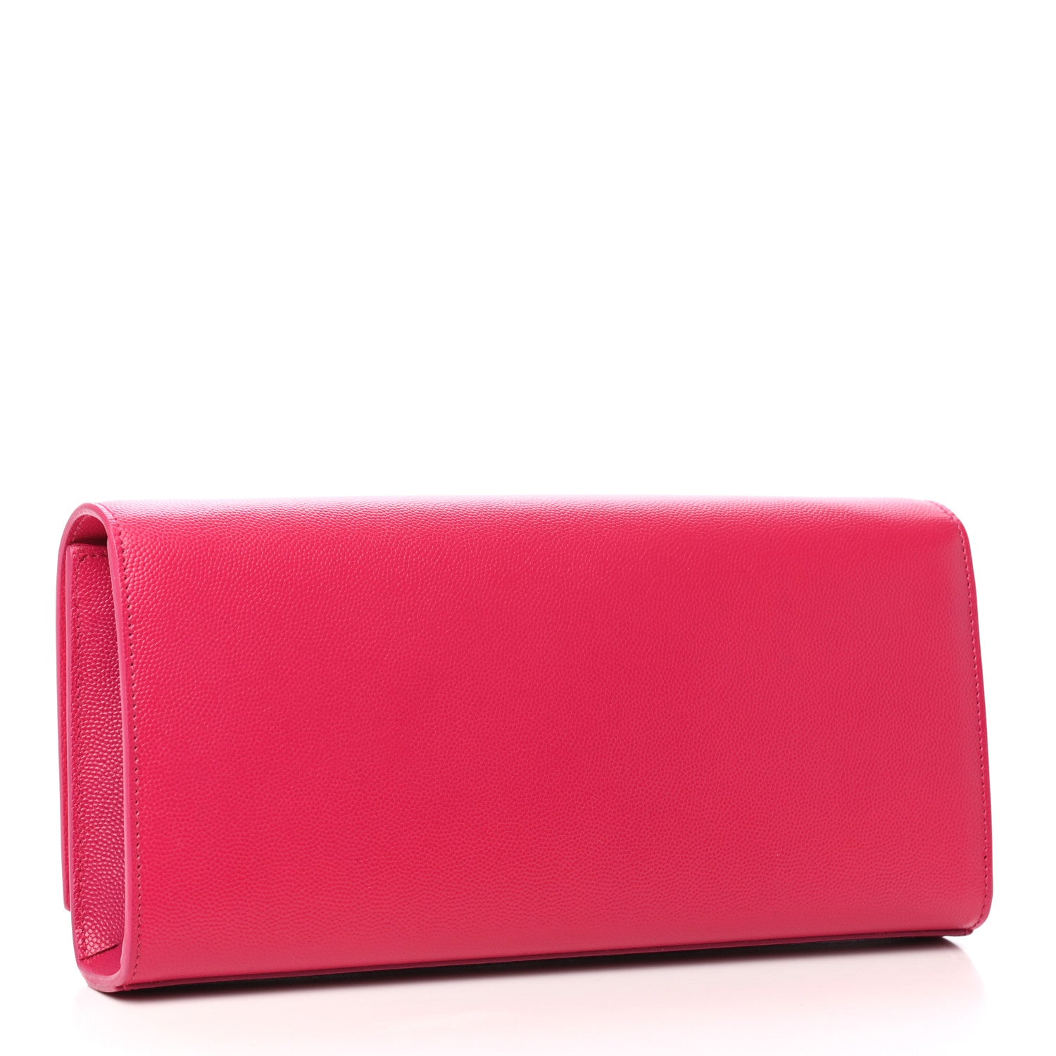 Saint Laurent Grain De Poudre Classic Monogram Cassandre Clutch Lipstick Fuchsia 3 of 8