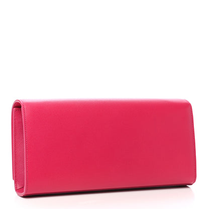 Saint Laurent Grain De Poudre Classic Monogram Cassandre Clutch Lipstick Fuchsia 3 of 8