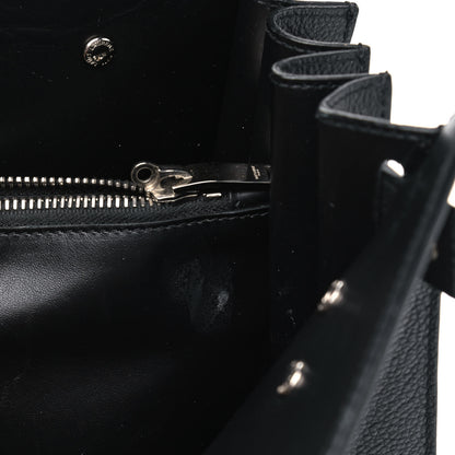 Saint Laurent Grained Calfskin Small Sac De Jour Black 6 of 10