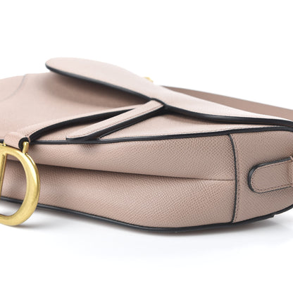 Christian Dior Grained Calfskin Saddle Bag Pink 8 of 11