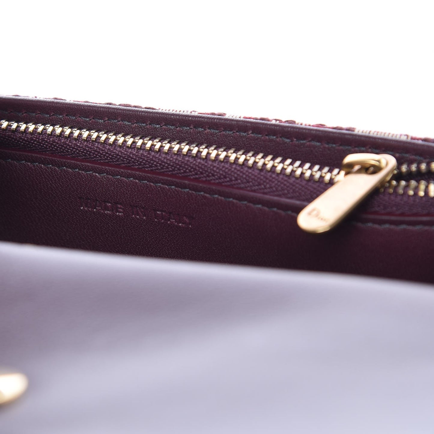 Oblique Saddle Belt Bag Bordeaux