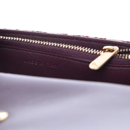 Christian Dior Oblique Saddle Belt Bag Bordeaux 7 of 9