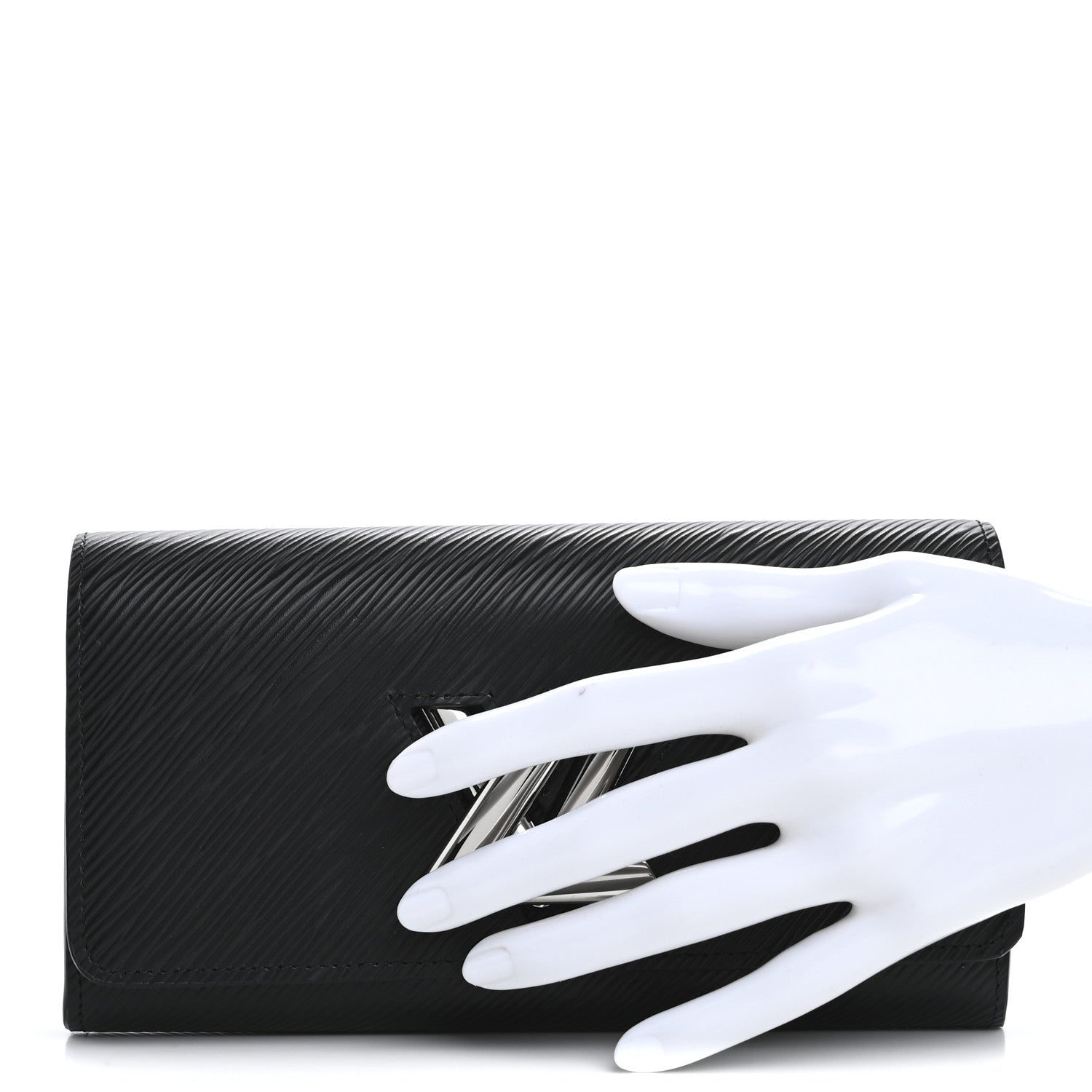 Louis Vuitton Epi Twist Wallet Black 2 of 7
