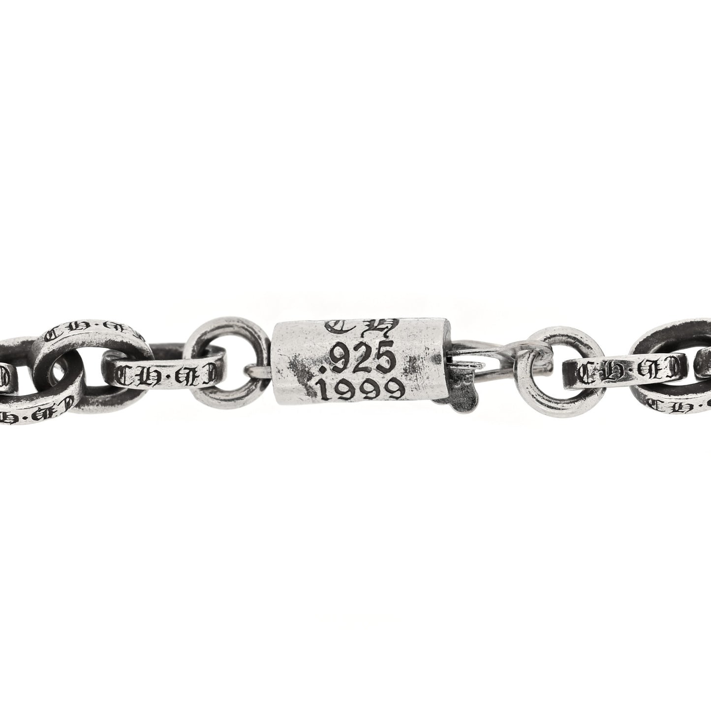 Sterling Silver Paper Chain Bracelet