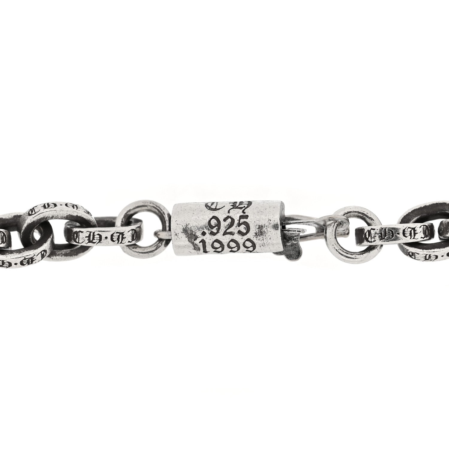 Chrome Hearts Sterling Silver Paper Chain Bracelet 3 of 3