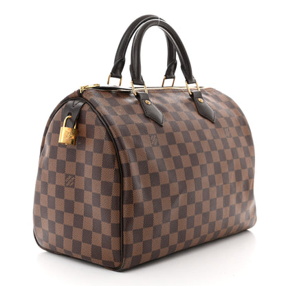 Louis Vuitton Damier Ebene Speedy 30 3 of 12