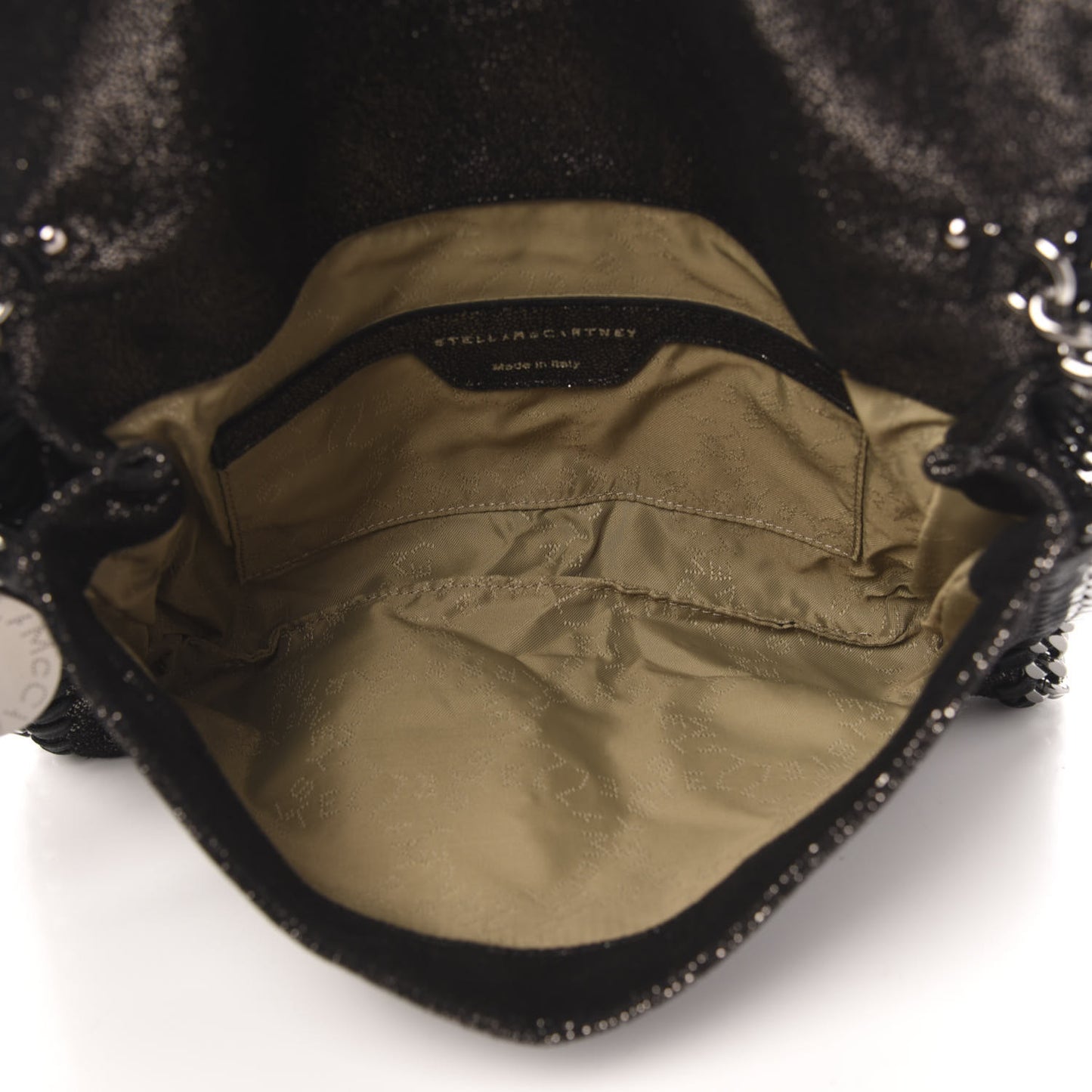 Shaggy Dee Falabella Clutch Ruthenium