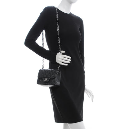 Chanel Caviar Quilted Mini Square Flap Black 2 of 9