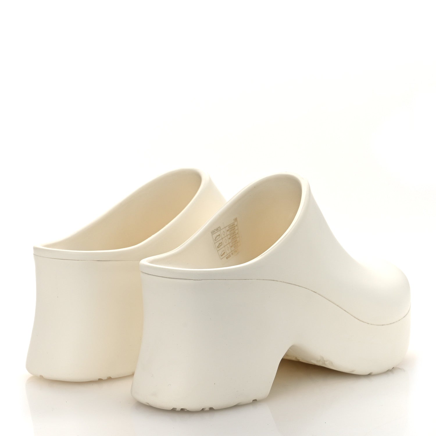 Loewe Foam Rubber Terra Clogs Sandals 39 White 1805058 – FASHIONPHILE