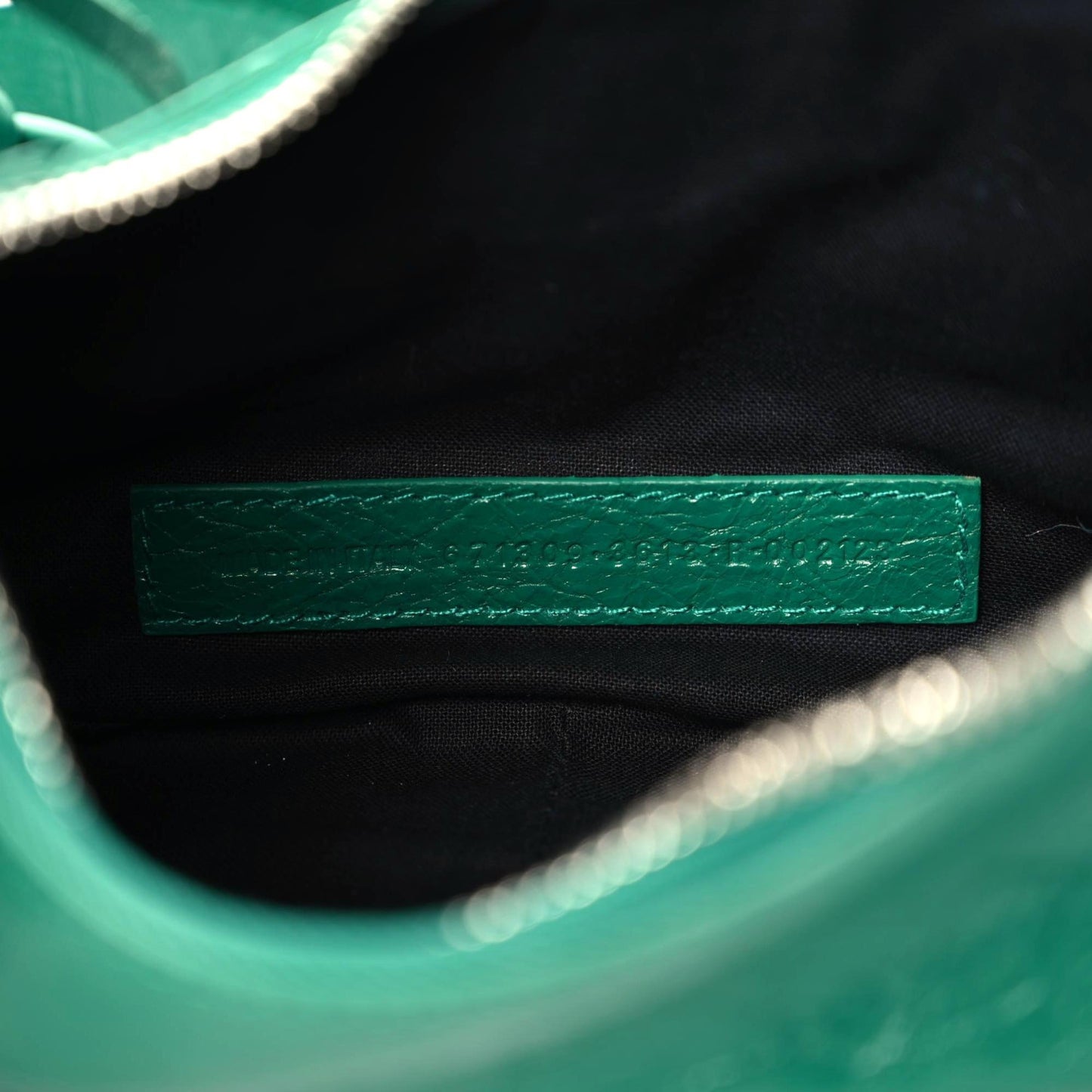 Agneau Arena XS Le Cagole Shoulder Bag Jade