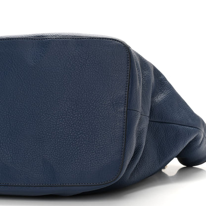 Chloe Calfskin Large New Marcie Tote Royal Navy 9 of 9