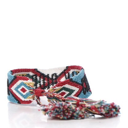 Christian Dior Woven Cotton J'Adior Friendship Bracelet White Multicolor 3 of 3